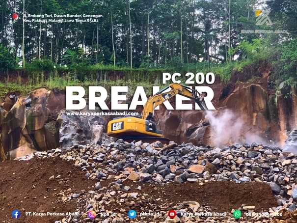 Sewa Breaker PC 200 - Karya Perkasa Abadi